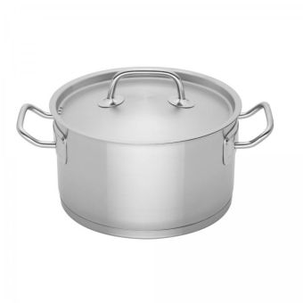 8cm Stainless Steel Cooking Pot - 2L