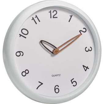 Copper and White Modern Wall Clock 30cm