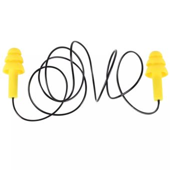 Benson Reusable Earplugs with Cord – 32dB Noise Reduction