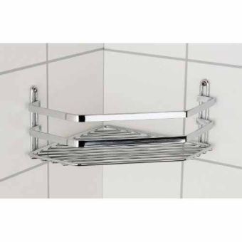 Satina Single Corner Shower Caddy