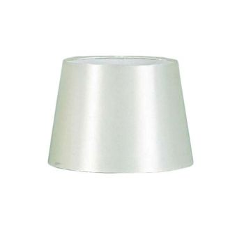 Cream Faux Silk Empire Lamp Shade