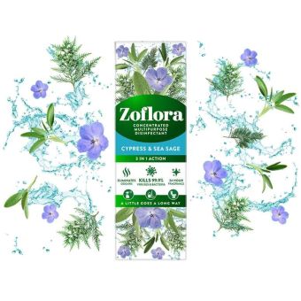Zoflora Concentrated Disinfectant Cypress & Sea Sage - 120ml
