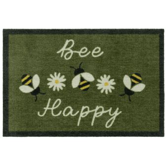 Daisy Bee Doormat 50 x 75cm – Indoor Washable Door Mat