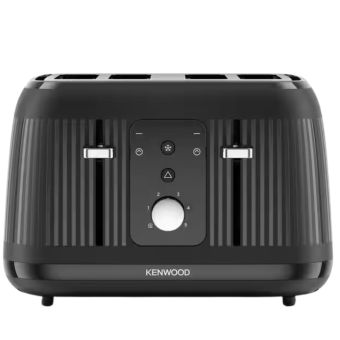 Kenwood Dawn Toaster Midnight Black – 4 Slice Toaster with 5 Browning Levels