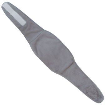 De Vielle Rabbit Faux Fur Body Wrap Hot Water Bottle Grey | Hands-Free 1.7 Litre Hot Water Bottle