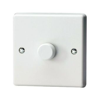 Varilight White 1 Gang 2 Way Dimmer Switch