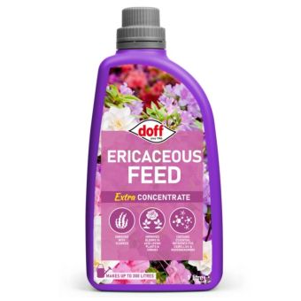 Doff Ericaceous Plant Feed 1L Concentrate I for Azalea Camellia Rhododendron