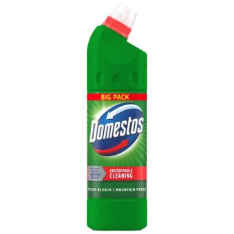 Domestos Mountain Fresh Thick Bleach – Powerful Disinfectant & Multipurpose Cleaner