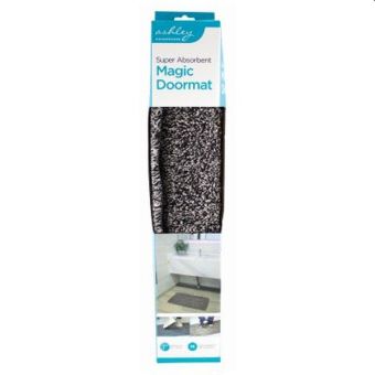 Ashley Black Super Absorbent Magic Doormat