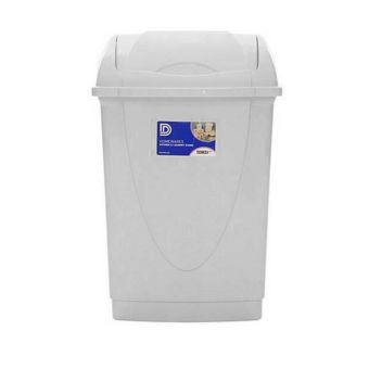 Dosco Cream 50L Bin With Swinging Cover