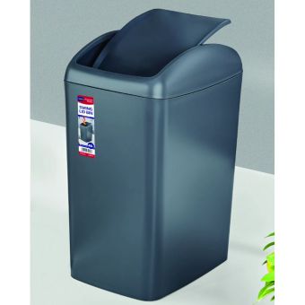 Dosco Anthracite Swing Lid Bin 40L