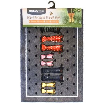 Dosco Boots Floor Mat 50 x 75cm – Super Absorbent Eco-Friendly Door Mat
