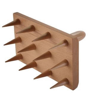Draper Heritage Wooden Multi-Seed Tray Dibber with 12 Prongs - 120mm x 200mm