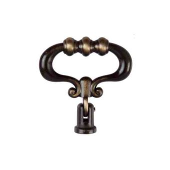 Drop Handle Antique Brass