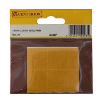 Sticky Pad Double Sided 12mm X 25mm