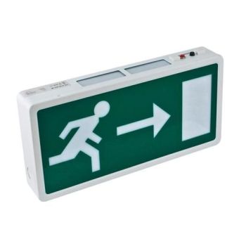 Emergency Exit Box Metal Maintained 3hrs