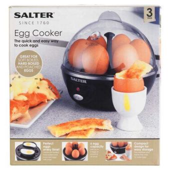 Salter Electric Boiled And Poached Egg Cooker