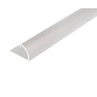 End Profile Anodised Aluminium Silver - 24.5 x 13.5 / 1m