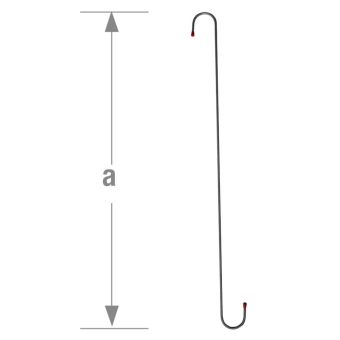 Epoxy Steel "S" Hook