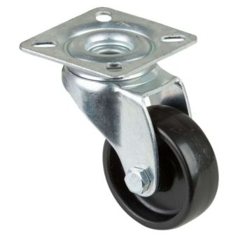 Equipment Castor 50mm swivel 50kg Black