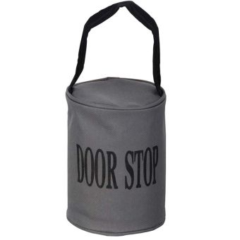 Fabric Doorstop with Handle – Weighted Canvas Door Stopper for Interior Use