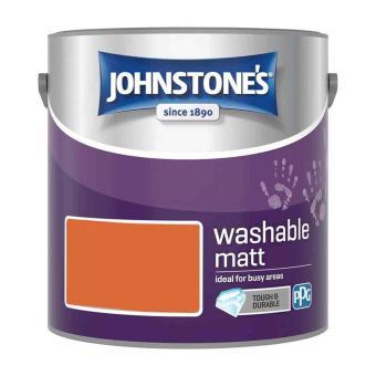 Johnstones Interior Washable Matt Paint - Fiery Sunset 2.5L