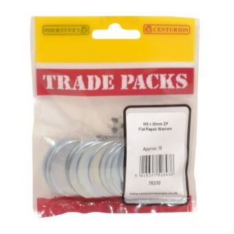 Flat Repair Washers - ZP - M8 x 38mm (15 PK)
