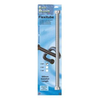 Easi Plumb 304 Stainless Steel Flexitube - 1/2"x 250mm