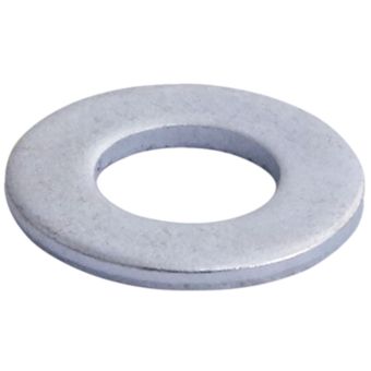 M6 Zinc Form A Washers Cr3 I Pack of 60 – Flat Washers for Clamping and Spacing, M6 x 12.5mm