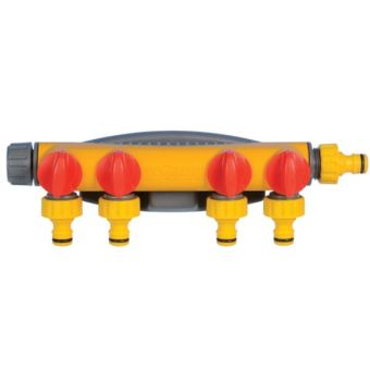 Hozelock Four Way Tap Connector