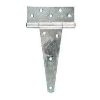 Galvanised Tee Hinges 10" - Pair