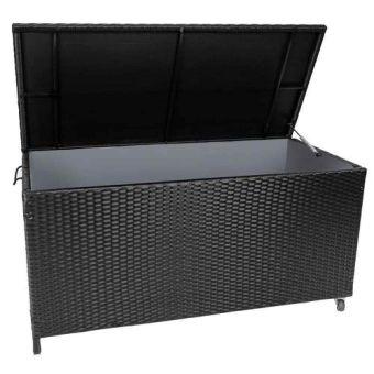 Garden Storage Box 118 cm x 54 cm x 59 cm (Rattan)