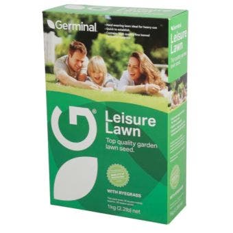 Germinal Leisure Lawn I Top Quality Garden Lawn Seed 2kg