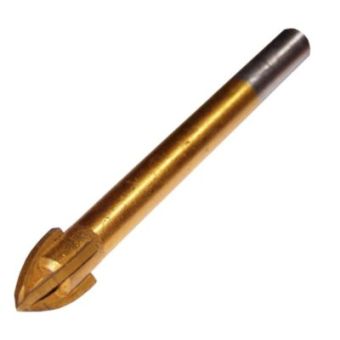 Glass Drill Bit Titanium - 5mm