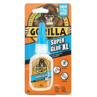 Gorilla Super Glue XL 25g Fast Setting High Strength Adhesive