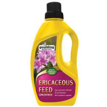 Goulding Ericaceous Liquid Plant Feed 1L – Acid-Loving Plants Fertiliser for Azalea, Camellia & Rhododendron