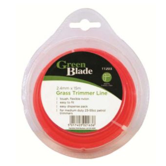 Green Blade Trimmer Line 2.4mm x 15m
