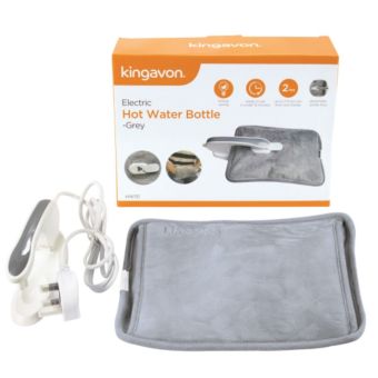 Grey Electric Hot Water Bottle