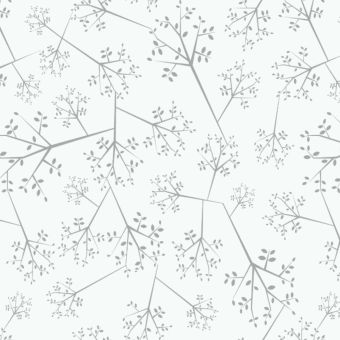 Grey Tree Pattern Round Oil Cloth I Wipe Clean I 160cm