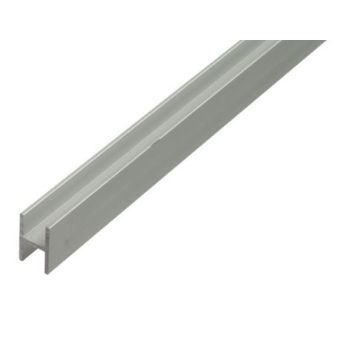 H Profile Anodised Aluminium 13.5 x 22 x 10 x 1.5 / 1m