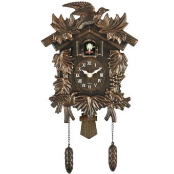 Hamburg Cuckoo Clock Antique Bronze