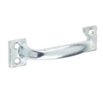 Front Fix Steel Handle 125mm – Heavy-Duty Utility Pull for Doors, Cabinets and Toolboxes