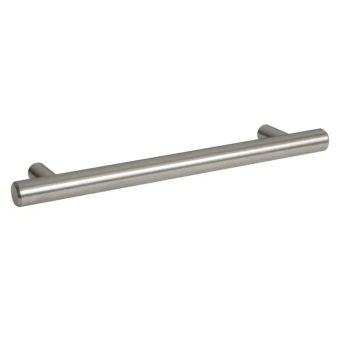 Satin Nickel T-Bar Handle Set 128mm – Modern Cabinet and Drawer Pulls I Pack of 2
