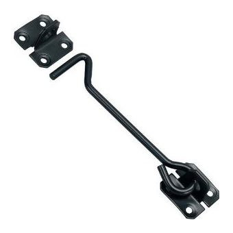 100mm Cabin Hook Black japanned