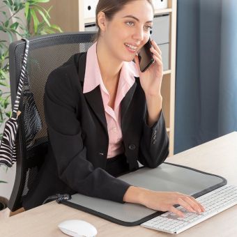 Hemat InnovaGoods Electric Heating Mat Ultra-Thin Heated Foot Warmer for Comfort, Relaxation and Winter Warmth