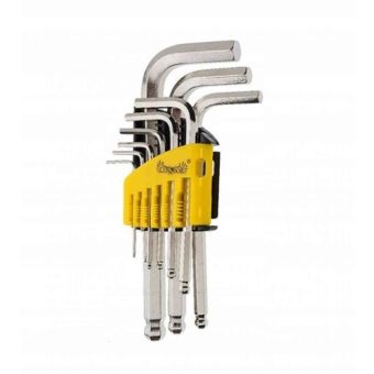 Hexagon Wrench Set - 9 pieces