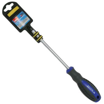Hilka 6" (150mm) No. 3 Pozi Screwdriver with Chrome Alloy Hardened Blades & Soft Grip Handle