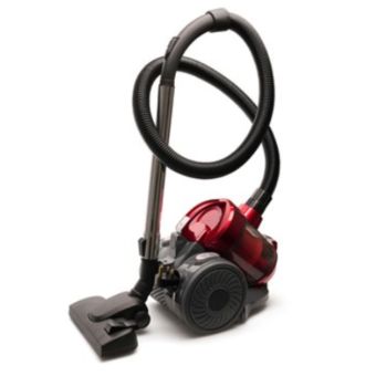 HomeLife 800W Bagless Corded Cyclone Vacuum Cleaner Red Compact Lightweight Multi-Surface with Telescopic Tube