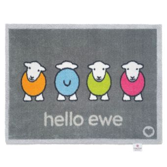 Hug Rug Pattern Hello Ewe – Charming, Sustainable & Dirt-Trapping Barrier Mat