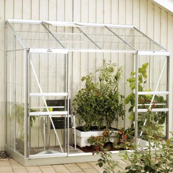 Vitavia IDA Wall Garden 4ft x 8ft Alum Toughened Glass